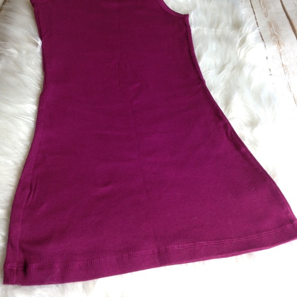 Maroon Stretch Racerback Tank Top Women’s Size SM - Picture 4 of 8